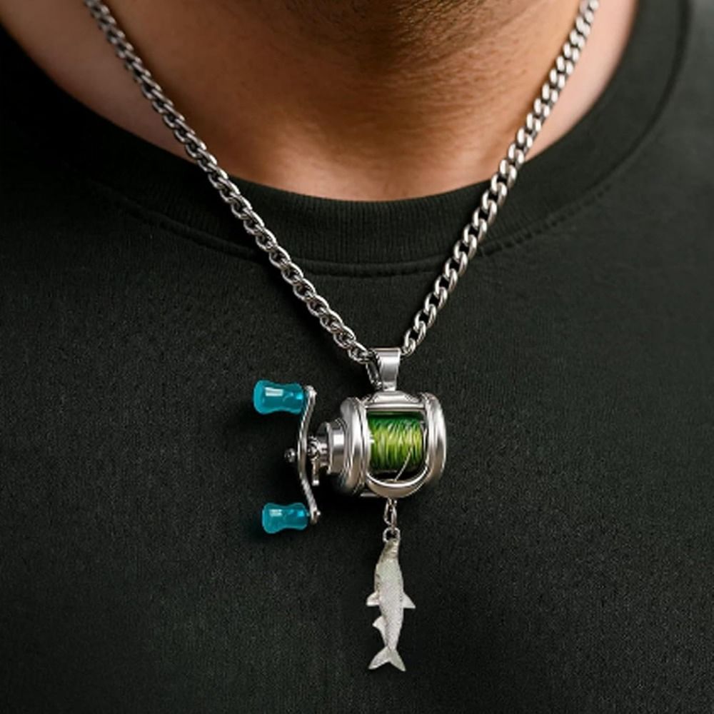 Reel Bag - Mini carretel de pesca colar alça