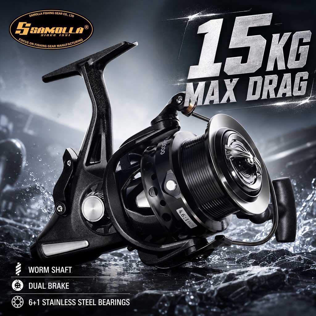 Reel Drag Knob - Carretilha de Pesca SAMOLLA com Freio