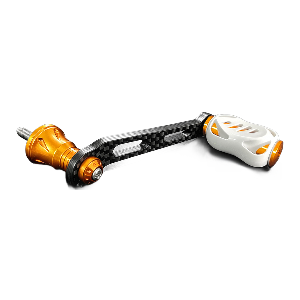 Manivela de fibra de carbono p - Reel Handle avaliação e preço