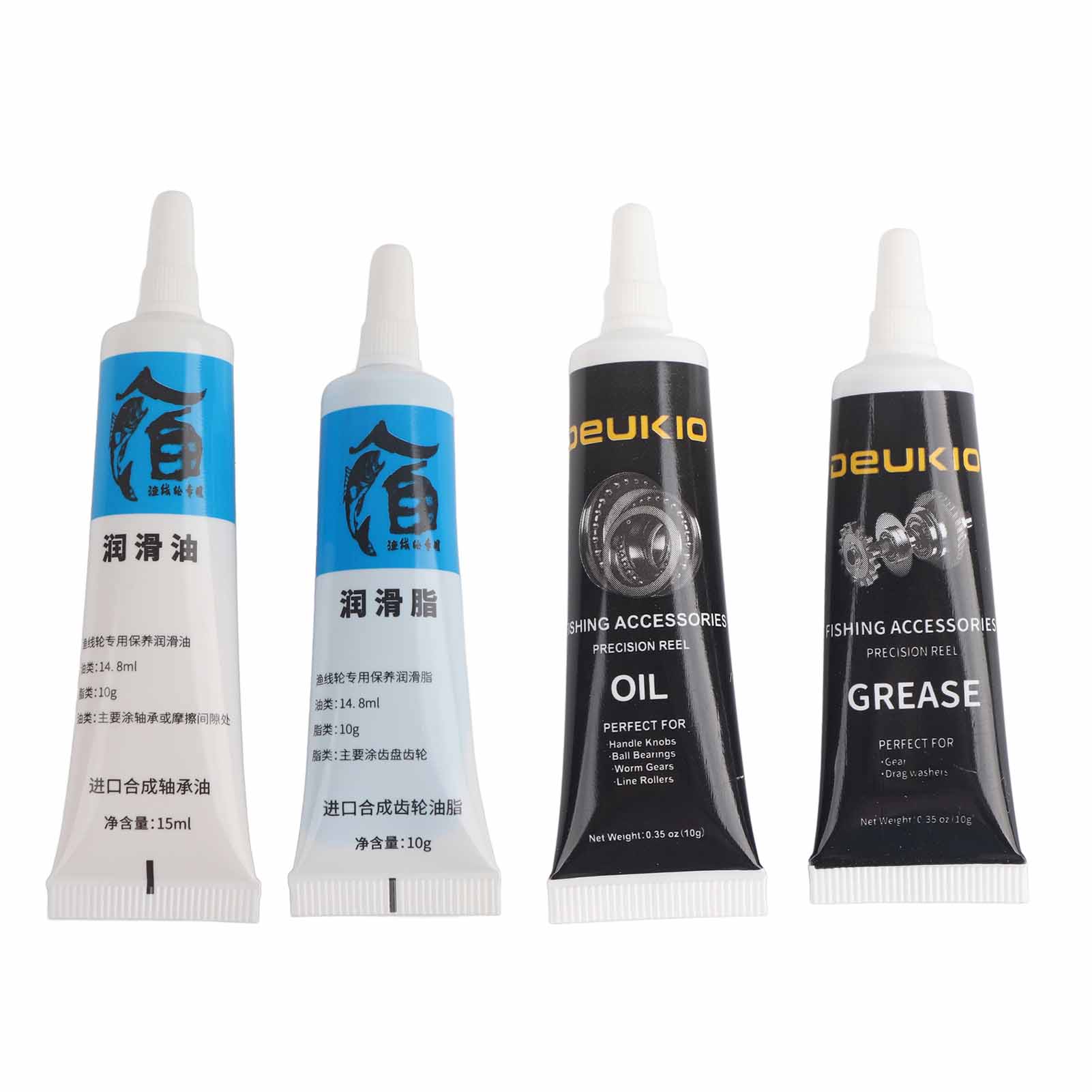 Novo 2 pçs carretel de pesca ó - Reel Grease avaliação e preço