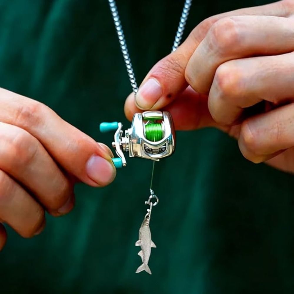 Mini carretel de pesca colar a - Reel Bag avaliação e preço