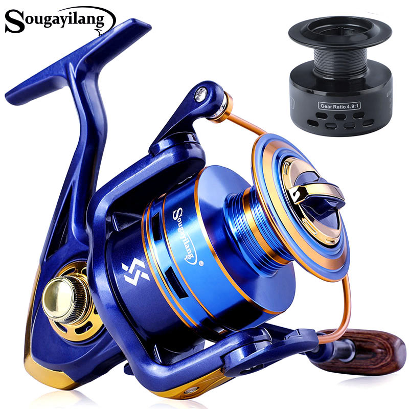 Sougayilang Spinning Reel com  - Surf Reel avaliação e preço