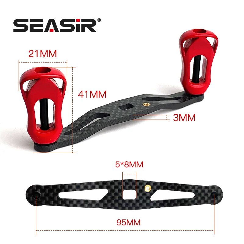 SEASIR Fibra de Carbono Carret - Reel Spare Spool avaliação e preço