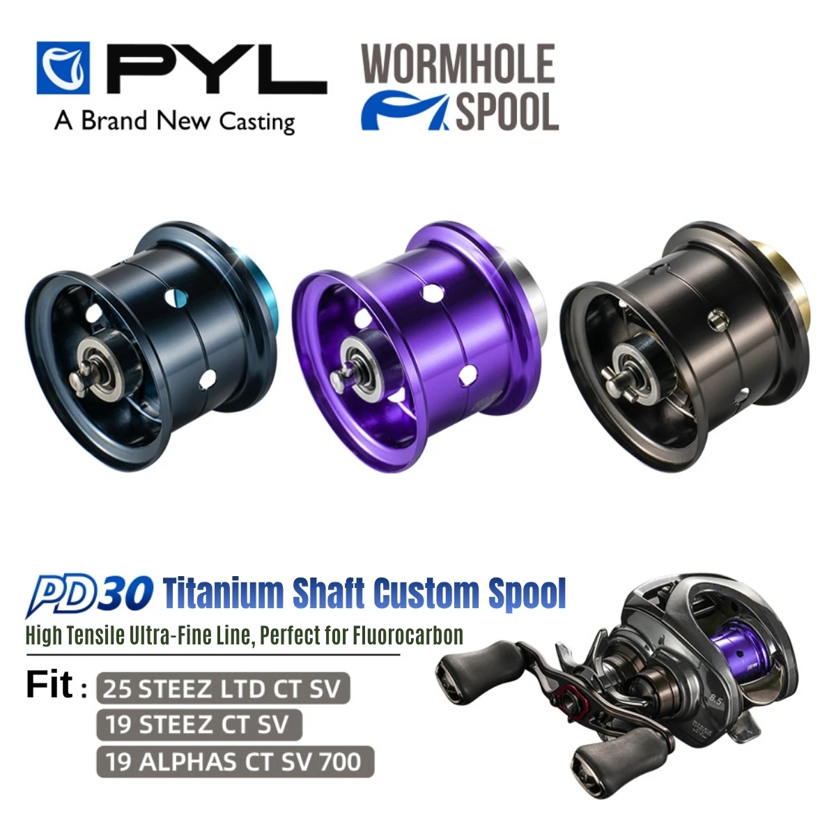 Carretel de Atualização PYL PD - Reel Spare Spool avaliação e preço